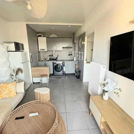 Appartement Cozy Air-conditioned With Balcony & Panoramic View Perpignan